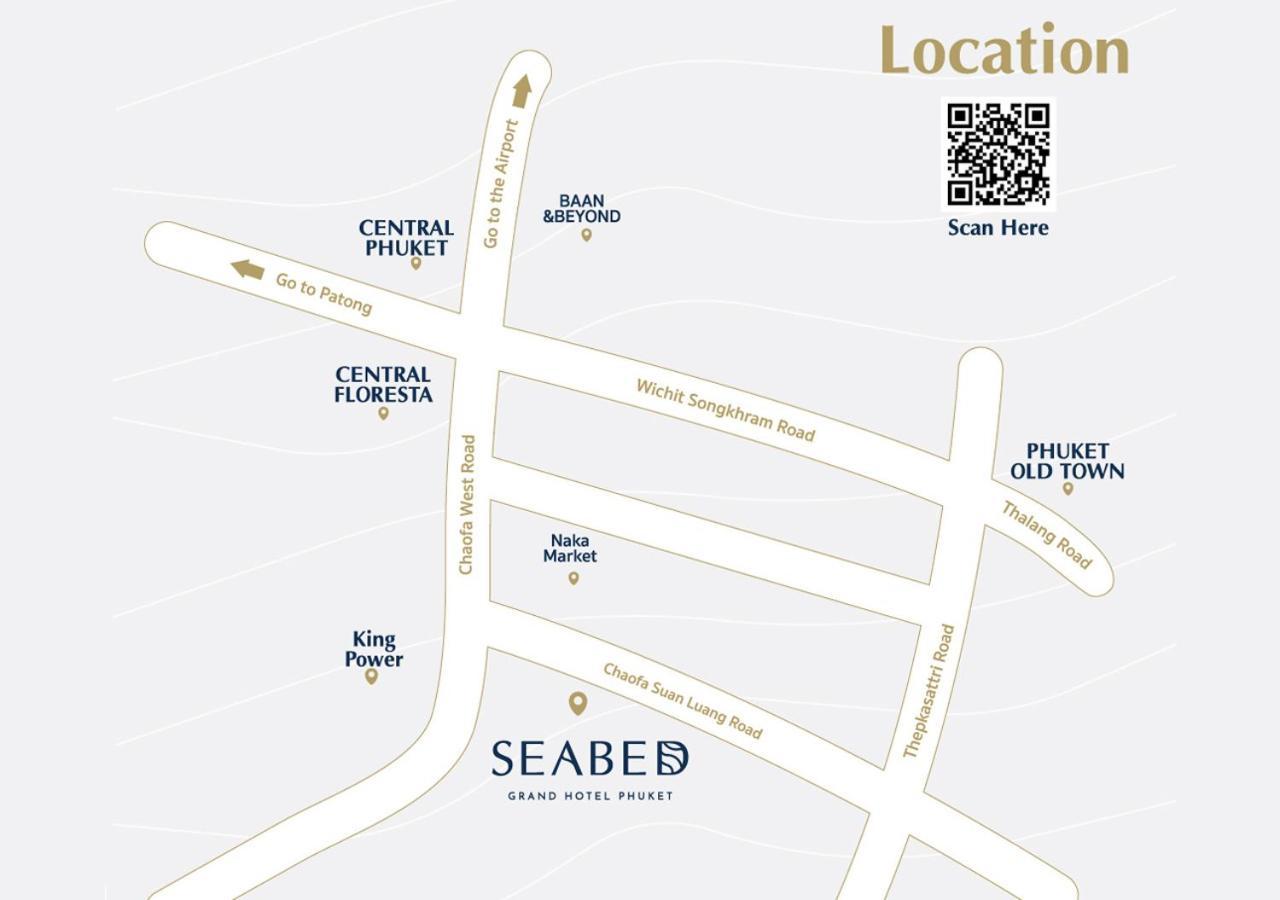Seabed Grand Hotel Phuket - SHA Extra Plus Exterior foto Location of Seabees